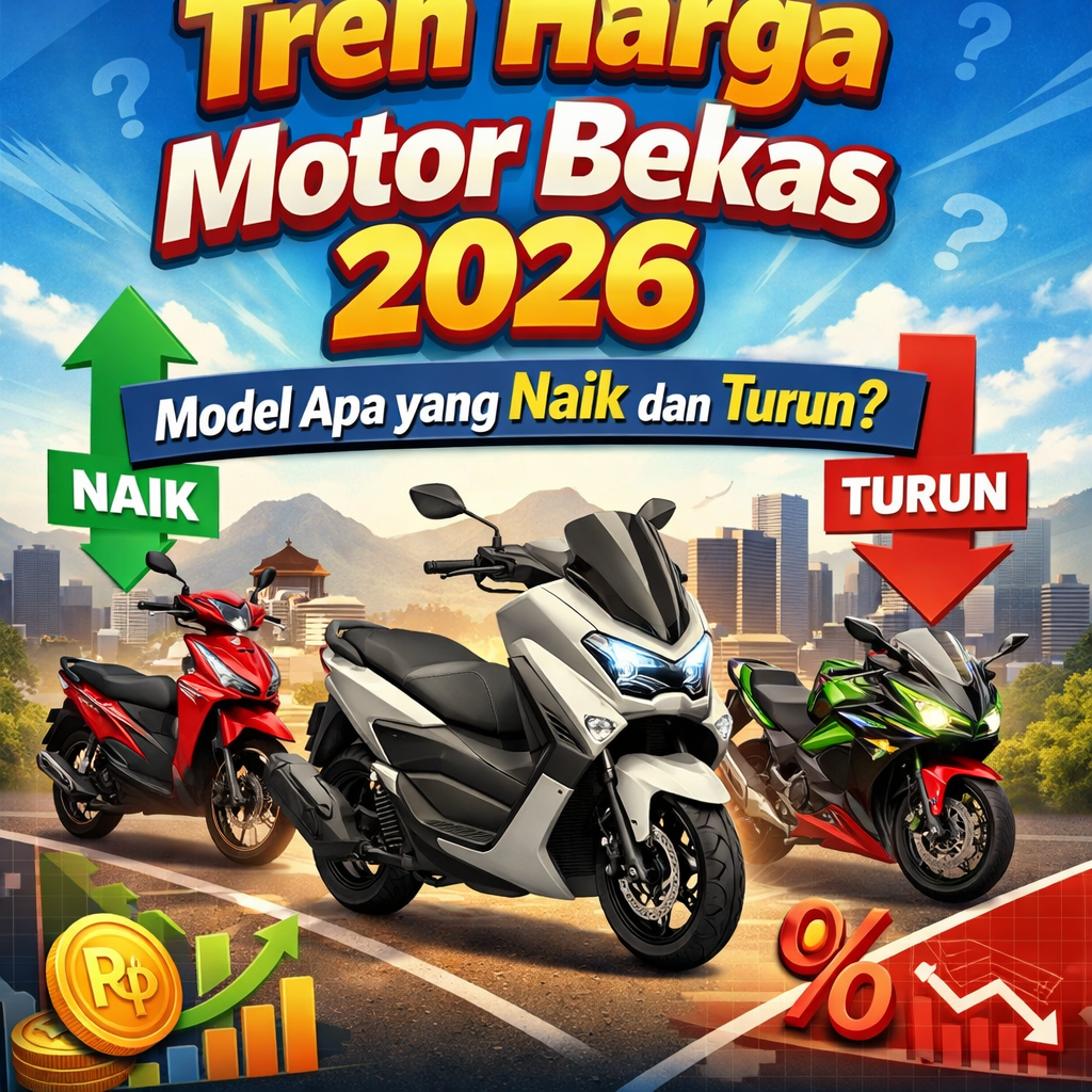 Tren Harga Motor Bekas 2026: Model Apa yang Naik dan Turun?